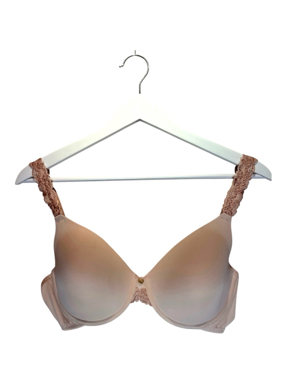 Natori Women’s Bra Beige Underwire Lace Straps Size 36D